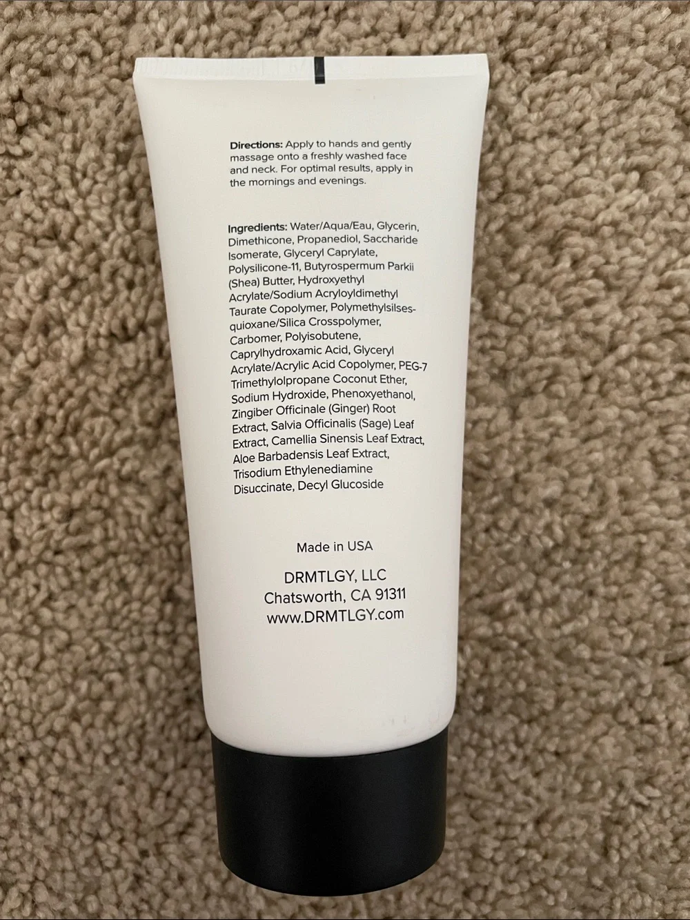 New drmtlgy renew water creme mousturizer